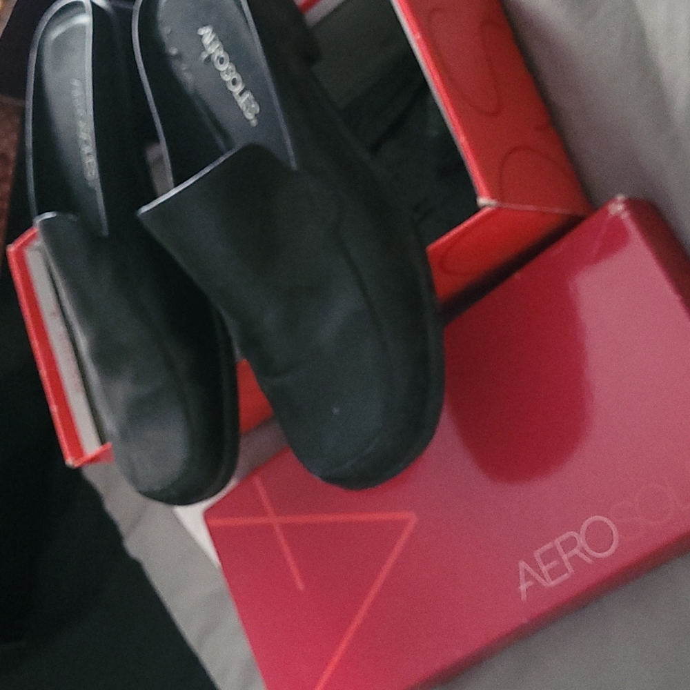 Aerosoles womens slide on dress shoes